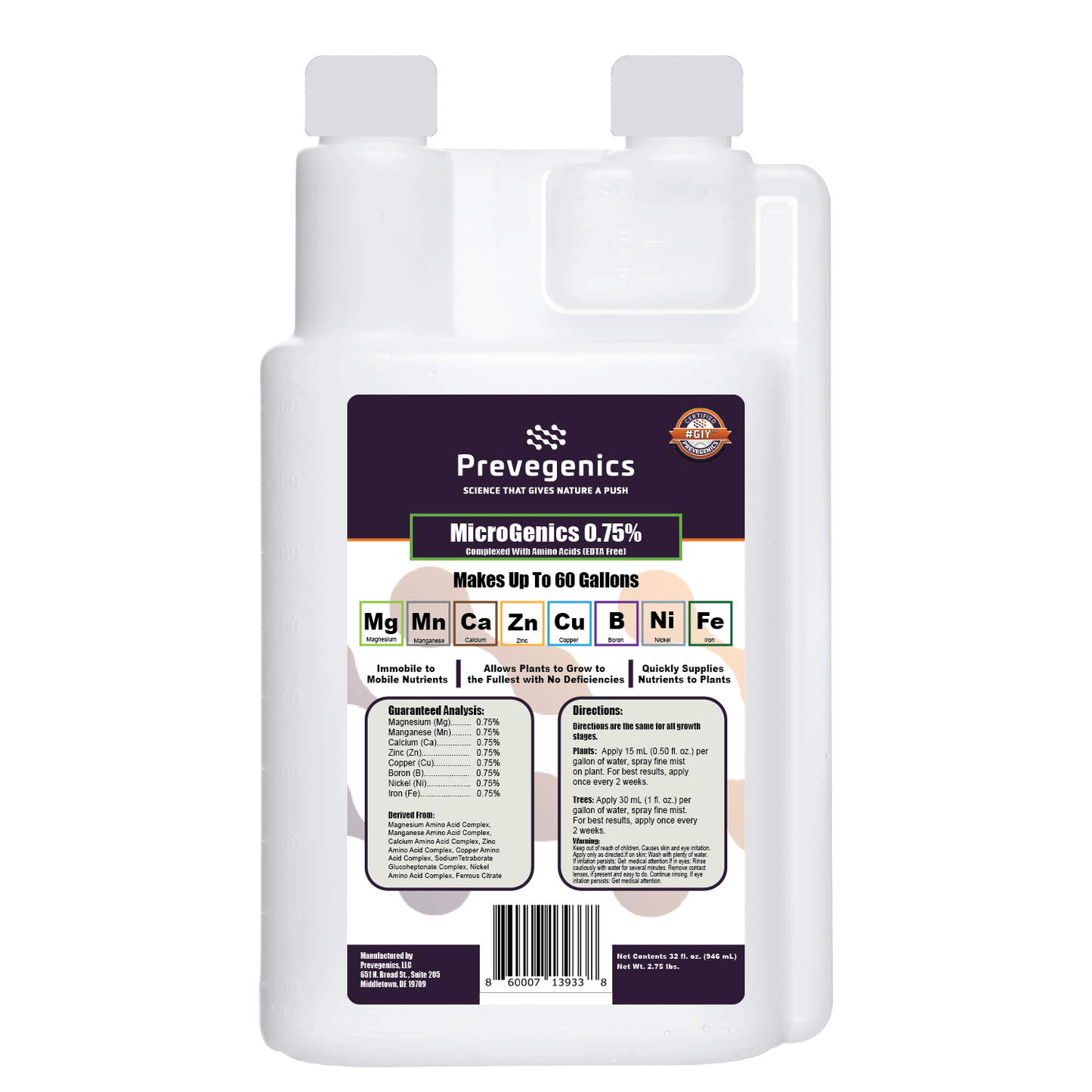 MicroGenics 0.75%