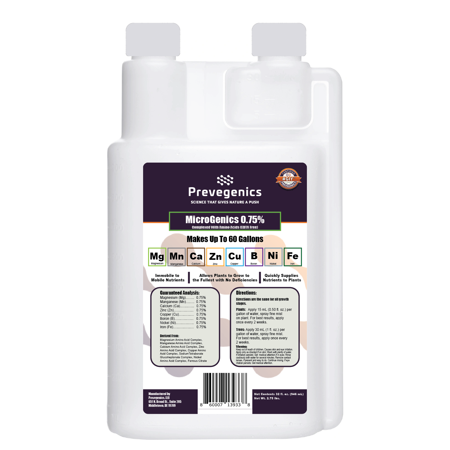 MicroGenics 0.75%